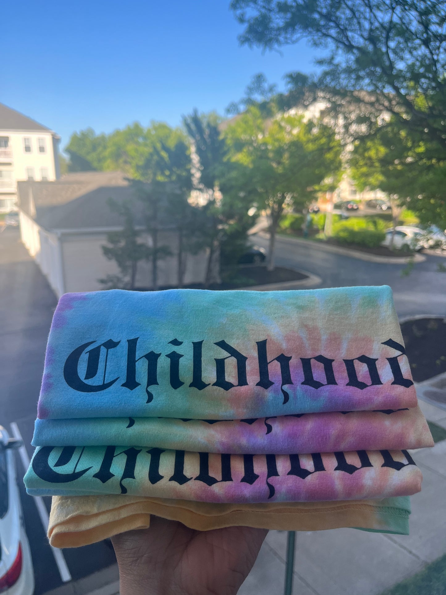 Childhood Tie Dye